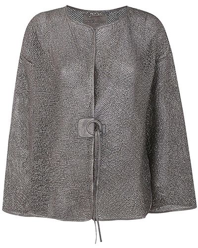 Giorgio Armani Nappa Jacket - Grey