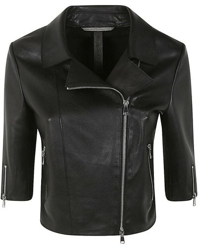 The Jackie Leathers Coco Leather Jacket - Black