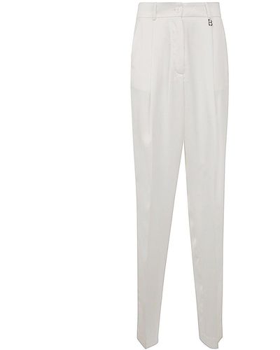 Blugirl Blumarine Regular Pants - White