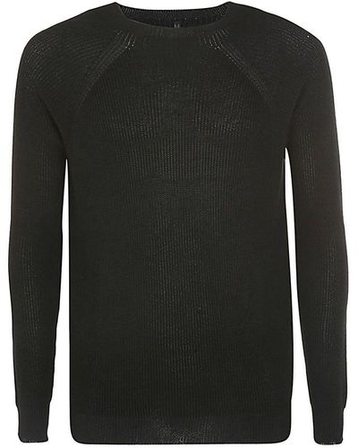 MD75 L/s Crew Neck Sweater - Black