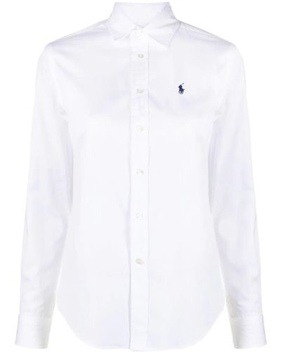Polo Ralph Lauren Popeline Shirt - White