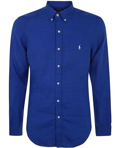 Polo Ralph Lauren Slim Fit Sport Shirt - Blue