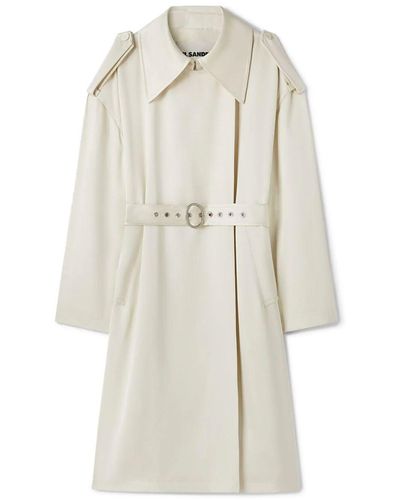 Jil Sander Trench Coat 8 - White