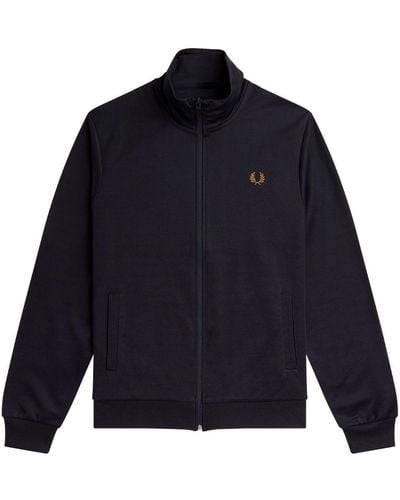 Fred Perry Fp Track Jacket - Blue