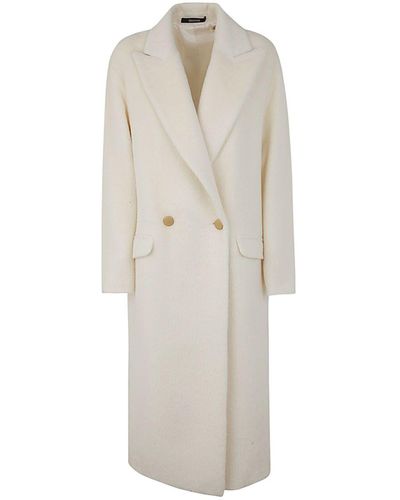 Tagliatore Linden Teddy Coat Clothing - White