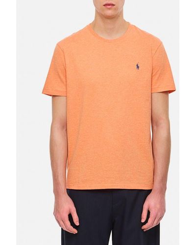 Polo Ralph Lauren T-shirt In Cotone - Arancione