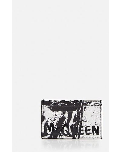 Alexander McQueen Porta Carte - Bianco