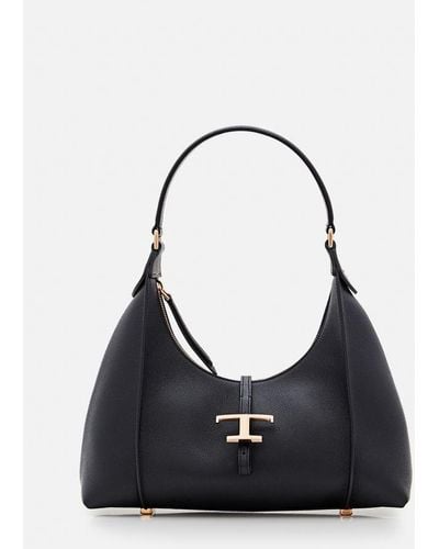 Tod's T Timeless Small Hobo Bag - Nero