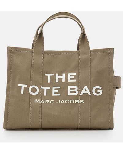Marc Jacobs The Medium Canvas Tote Bag - Metallizzato
