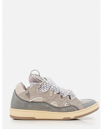 Lanvin Curb Sneakers - Bianco