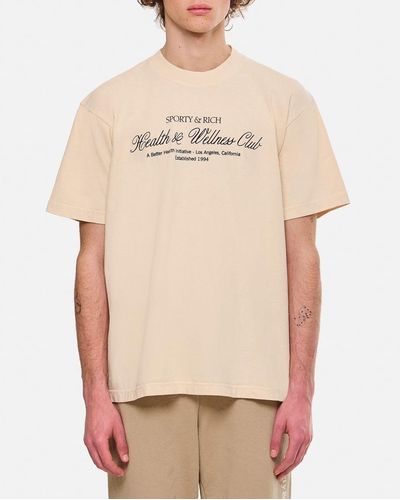 Sporty & Rich H&W Club T-shirt - Neutro