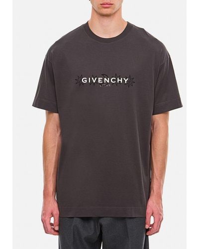 Givenchy T-shirt Con Logo - Grigio