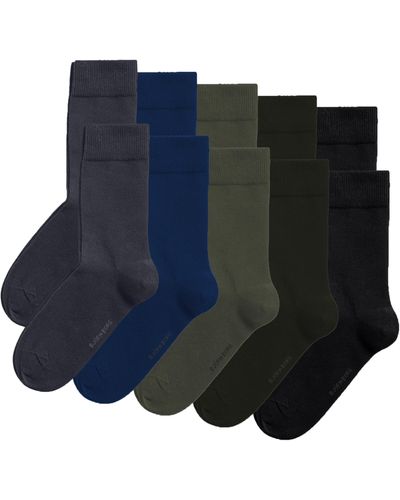 Björn Borg Essential ankle sock 10-pack - Blau