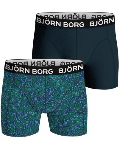 Björn Borg Bamboo boxer 2-pack - Blau