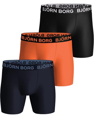 Björn Borg Performance boxer 3-pack - Mehrfarbig