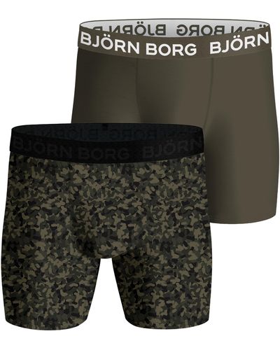 Björn Borg Performance boxer 2-pack - Schwarz