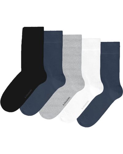 Björn Borg Essential ankle sock 5-pack - Blau