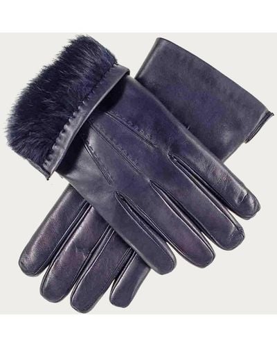 Mens Fingerless Fur Gloves