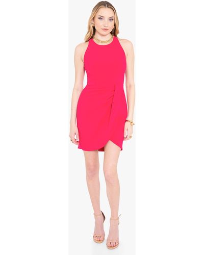 Black Halo Brett Mini Dress - Pink