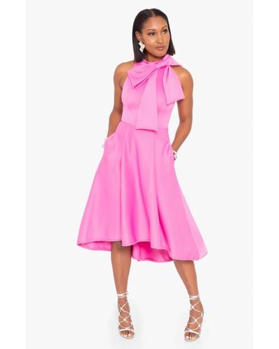 Black Halo Ara Cocktail Dress - Pink