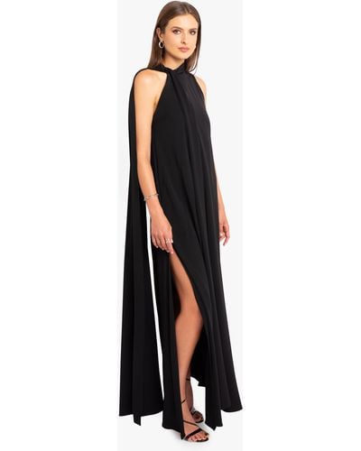 Black Halo Henna Gown - Black