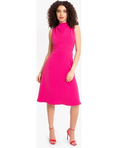 Black Halo Cleo Dress - Pink