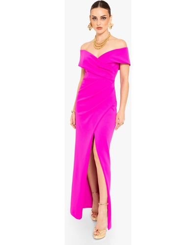 Black Halo Prisma Gown - Pink