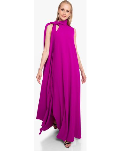 Black Halo Henna Gown - Pink