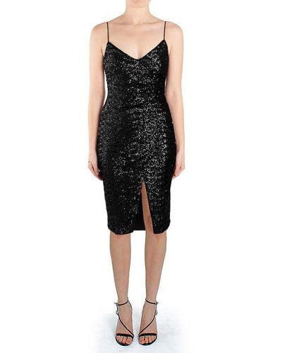 Black halo top loxlee sheath dress