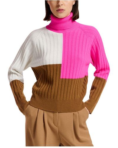 Essentiel Antwerp Women's eGift Jacquard Sweater - Multi - Size Xs - Combo Off White