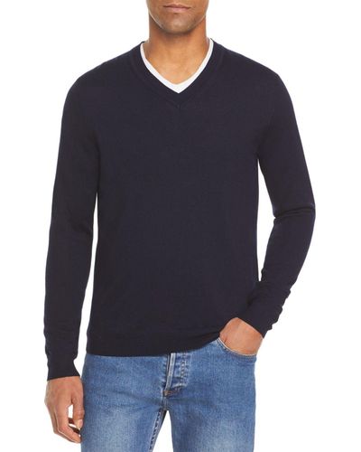 Men's Bloomingdale's V-neck sweaters from $88 | Lyst