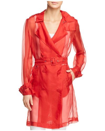 Red Elie Tahari Coats for Women | Lyst