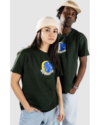 Primitive Skateboarding Luna camiseta verde