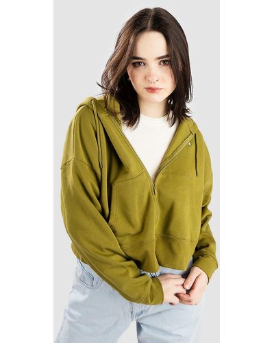 Empyre Zuri sudadera con cremallera verde