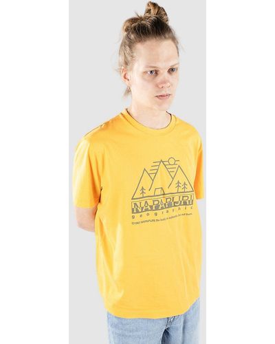 Napapijri S-faber camiseta amarillo