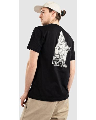 Iriedaily Garden gnome camiseta negro