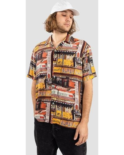 Huf Corner store resort camisa estampado - Multicolor