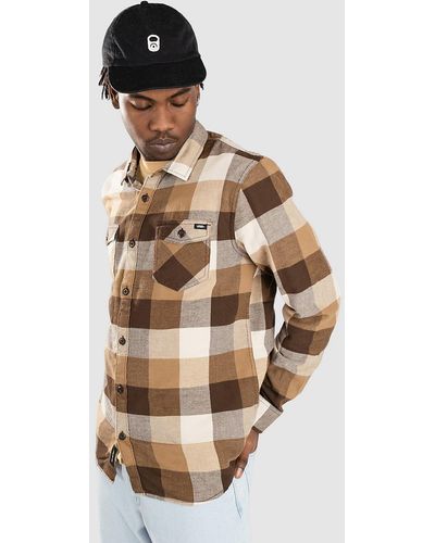 Vans Box flannel camisa marrón - Neutro