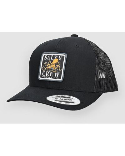 Salty Crew Ink slinger retro trucker sombrero negro