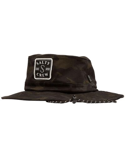 Salty Crew S-hook boonie sombrero estampado - Negro
