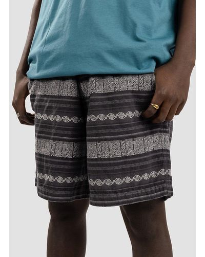 Quiksilver Taxer jacquard pantalones cortos negro - Multicolor
