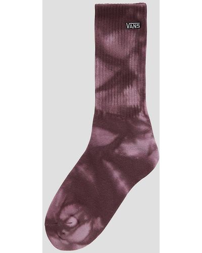 Vans Tie dye (6.5-10) calcetines marrón - Morado