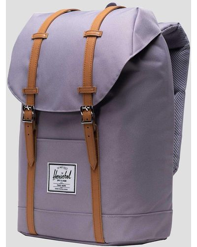 Herschel Supply Co. Retreat mochila gris - Morado