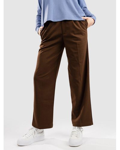 Blue Tomato Wool blend pantalones marrón