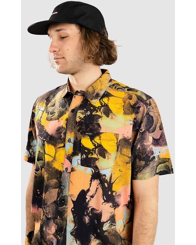 Volcom Skulli print camisa estampado - Multicolor
