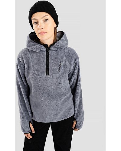 Santa Cruz Strip fleece hoodie - Grau