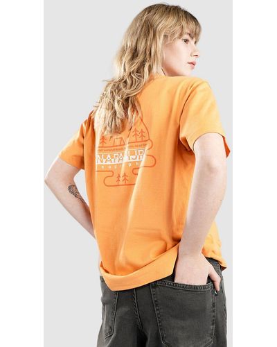 Napapijri S-faber camiseta naranja