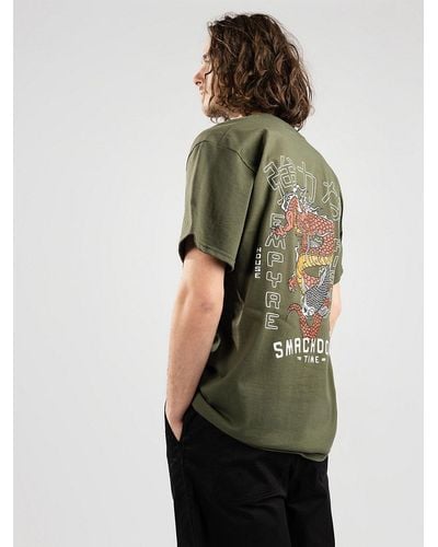 Empyre Smackdown dragon camiseta verde