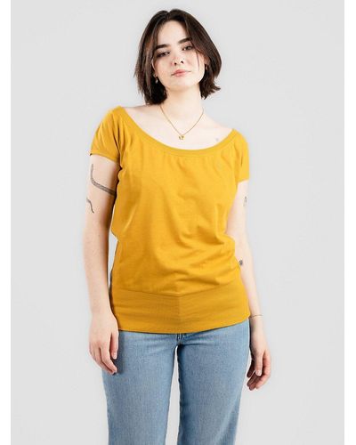 Kazane Hilde camiseta amarillo
