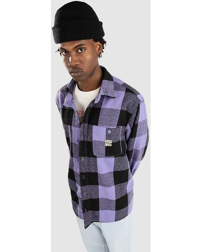 Empyre House flannel camisa - Azul